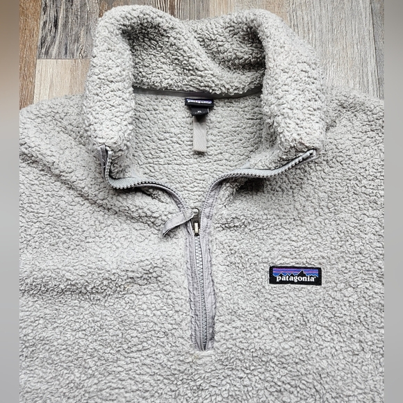 Patagonia Los Gatos Quarter Zip Pullover Women's XL Gray - Picture 2 of 11